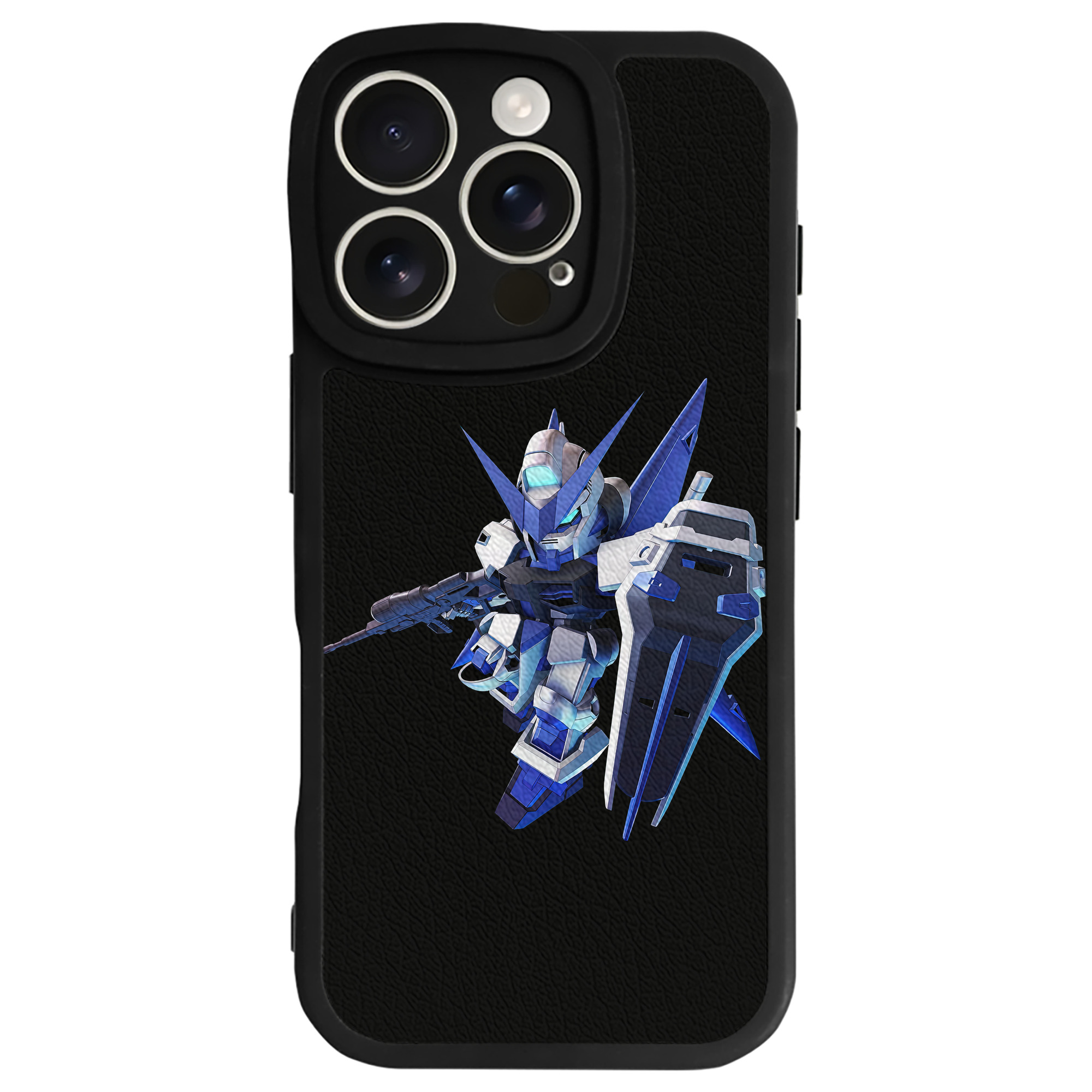 （画像用） 機動戦士ガンダム Mobile Suit Gundam 【iPhone 16シリーズ対応】シリコンスマホケース（レザー調） 材質：シリコン